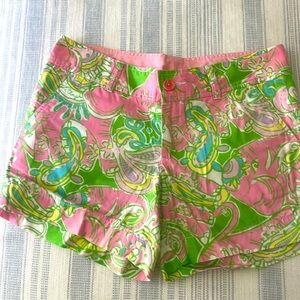 Lilly Pulitzer Callahan shorts size 4